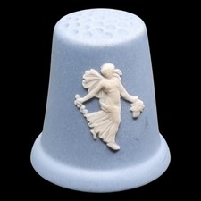 Vintage Thimble Wedgwood Blue