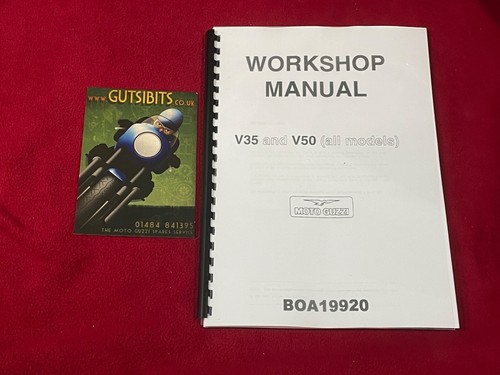 Moto guzzi v35 v50 v65 - moto,
