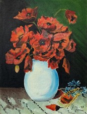 Oil Painting Still Life with