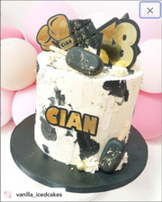 Boxing Themed Cake Topper Bundle - Personalised Name / Age