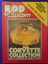 HOT ROD & CUSTOM - CORVETTE -