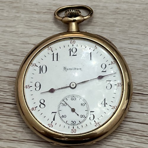 1920 hamilton 910 pocket - pocket, watch