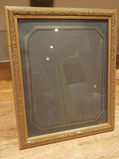 Vintage Wooden Decorative Ornate Carved Photo Picture Frame Gold Gild Tempest