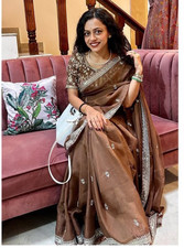 Soft silk saree indian