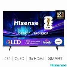 Hisense 43E78QTUK PRO 43 Inch
