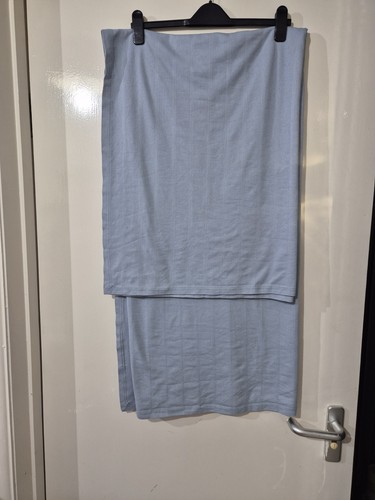 Light blue throw blanket - blue,,