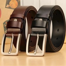 Mens Genuine Leather Belt