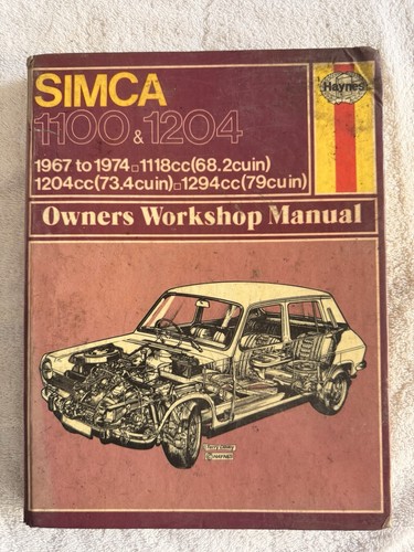 Haynes workshop manual for - workshop,