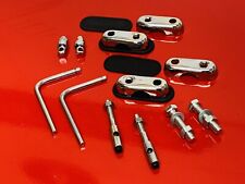 VESPA DOUGLAS ROD MODEL AND FARO BASSO FLYSCREEN CLAMP ON BRACKET SET