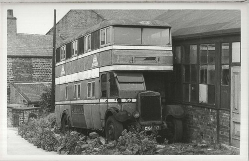 Photograph derelict ribble bus - derelict,