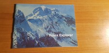 Rolex explorer booklet english - rolex,