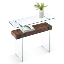 Ivinta Glass Console Table
