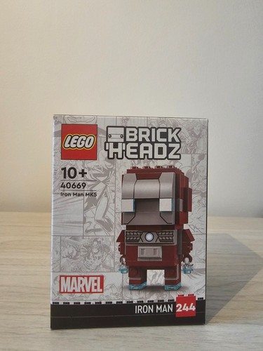 Lego brickheadz marvel iron - marvel,