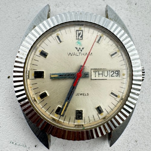 Vintage waltham fluted day - vintage,