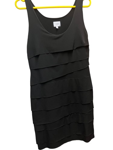 Kaliko black sleeveless tiered - kaliko,