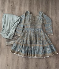 Lashkaraa Dusty Blue Dhoti