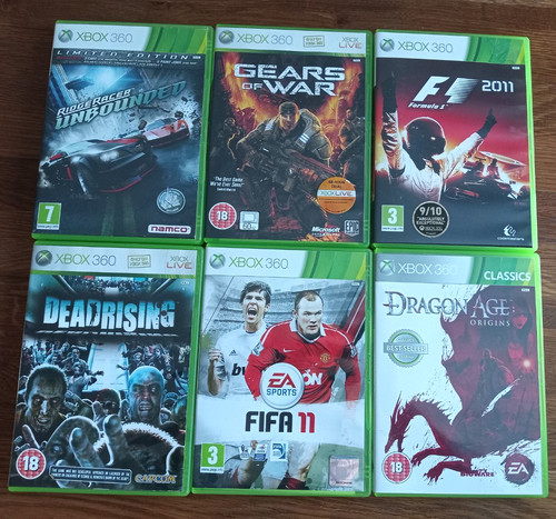Xbox 360 games - 6x, bundle