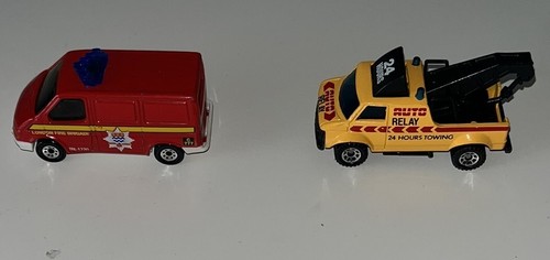 Matchbox vans pick truck - 2x,