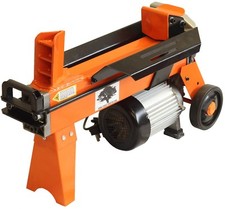 5 Ton Hydraulic Electric Log Splitter Fast Wood Timber Cutter 2200W Power