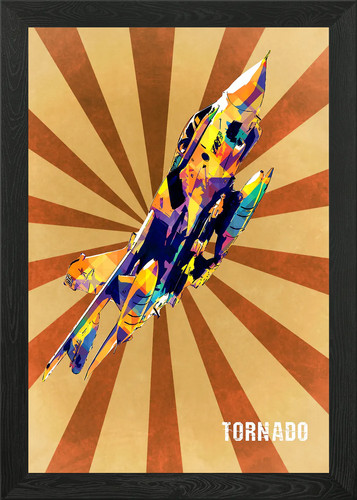 Tornado framed wall art poster - wall,