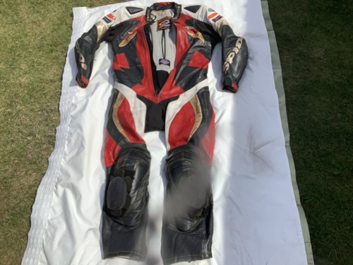 Motorcycle racing leathers - motorcycle, by
