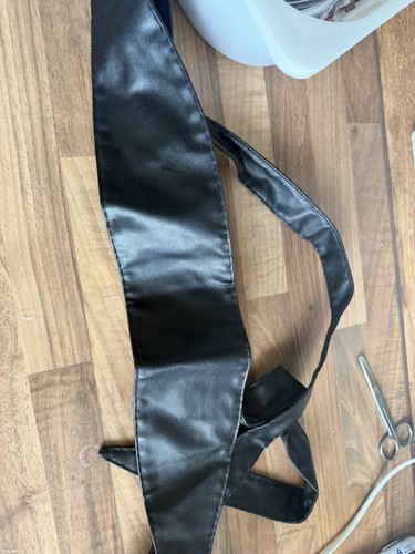 Unisex black cummerbund - unisex,
