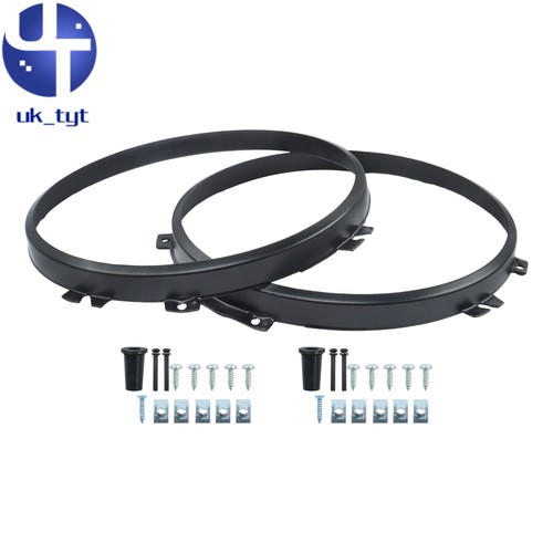 Pair head light retainer bezel - pair,