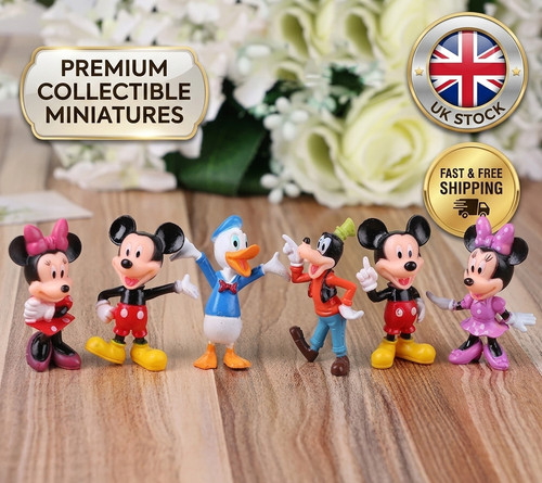 6pcs mickey mouse clubhouse - 6pcs,