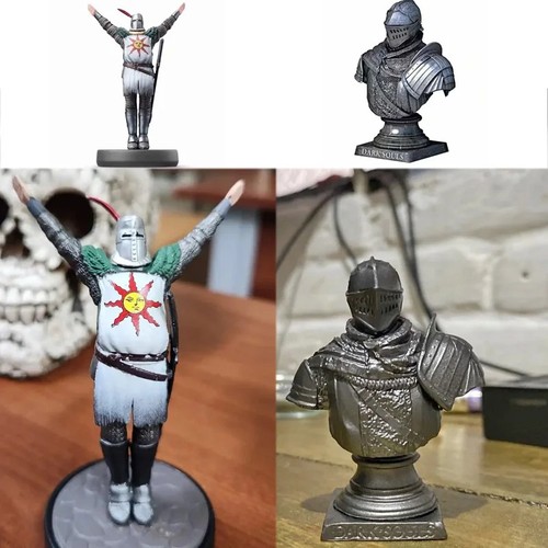 Fantasy knight bust - bust, figure