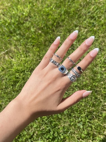 7pcs vintage style silver - vintage,