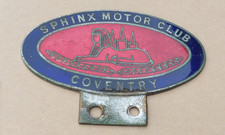 RARE SPHINX MOTOR CLUB
