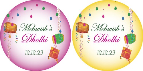 Glossy personalised wedding - glossy,