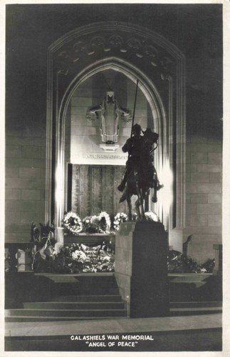 War memorial galashiels - war,