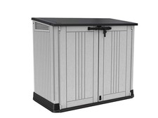 Keter Store it Out Nova Outdoor Garden Storage Shed 32 x 71.5 x 113.5 cm Light