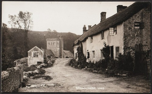 Branscombe postcard - branscombe,