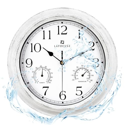 Lafocuse garden clock outdoor - lafocuse,