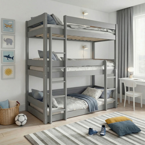 Triple bunk beds kids children - triple,