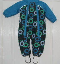 Katvig Blue Apple Design Pram Snowsuit 80cm/12m  Runs Big