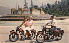 Motorcycle Triumph Tiger Cub