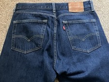 LeVI'S PREMIUM 501 '54 BIG E NON-SELVEDGE JEANS 1954 SLIM NOT LVC - 32"W x 32"L