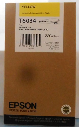 Epson t6034 yellow - epson,