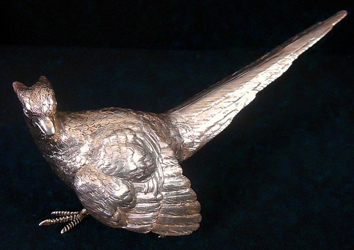 Solid silver pheasant - solid,