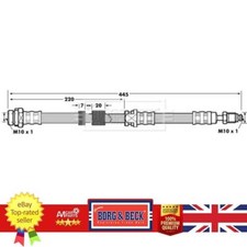 Brake Hose For Mazda 3 03-09 5