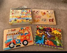 Selection Of Wooden Puzzles