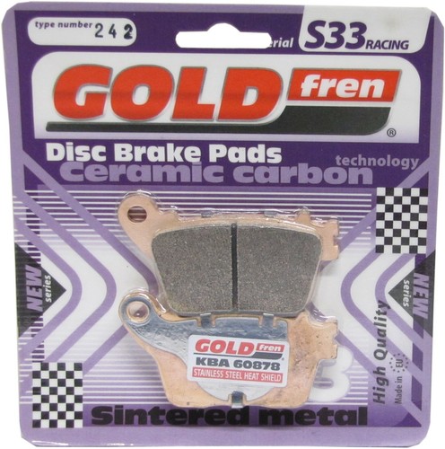 Goldfren s33 brake pads rear - brake,