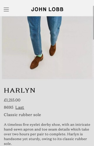 John lobb harlyn - harlyn, brown