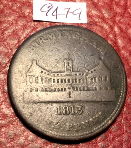 One penny token - one, 1813