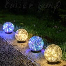 Solar Crackle Globe Pathway