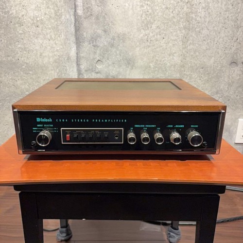 Mcintosh c504 preamplifier - mcintosh,