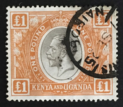 Kenya and uganda kgv 1922 - and,